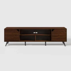 Mid-Century Modern Wide Storage TV Stand For TVs Up To 80" - Saracina Home -Saracina Home GUEST 0ac18457 8659 4abe abd2 9fbc1028fce8