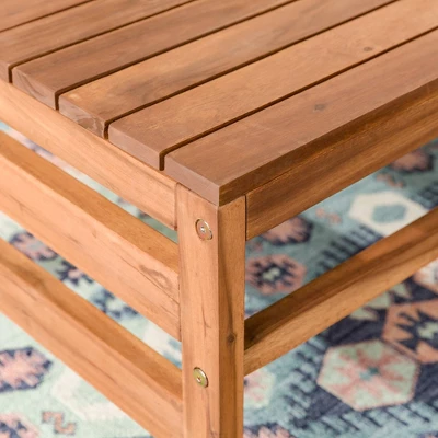 Outdoor Acacia Wood Slatted Coffee Table - Saracina Home Outdoor Acacia Wood Slatted Coffee Table - Saracina Home -Saracina Home GUEST 0d7e8111 15c4 4036 b40b f2dc5b5b5287