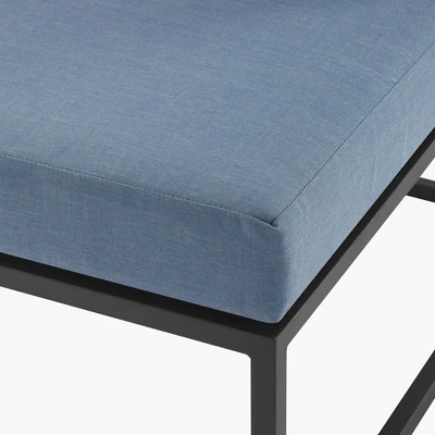 Outdoor Modern Modular Patio Side Chair Blue - Saracina Home Outdoor Modern Modular Patio Side Chair Blue - Saracina Home -Saracina Home GUEST 0f8933d2 42d5 443c a076 d70f714ed490