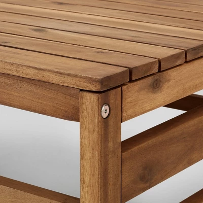 Outdoor Acacia Wood Slatted Coffee Table - Saracina Home Outdoor Acacia Wood Slatted Coffee Table - Saracina Home -Saracina Home GUEST 104528dc c7f4 4946 aca4 7f830d87356f