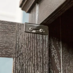 Modern 2 Glass Door Corner TV Stand For TVs Up To 50" Black - Saracina Home 3 Modern 2 Glass Door Corner TV Stand For TVs Up To 50" Black - Saracina Home -Saracina Home GUEST 22ba1edf 31ae 49ab beed b939bd6668b9