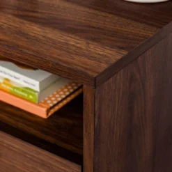 Amal Modern Single Drawer Hairpin Leg Nightstand - Saracina Home -Saracina Home GUEST 2bd3f318 d46b 48cc 8cb5 42c0a66821d4