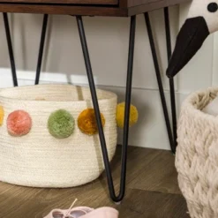 Amal Modern Single Drawer Hairpin Leg Nightstand - Saracina Home -Saracina Home GUEST 2d01c859 1514 4ff4 9dbb eed0a63e01ff