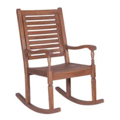 Bamberg Transitional Acacia Wood Outdoor Rocking Chair - Saracina Home 8 Bamberg Transitional Acacia Wood Outdoor Rocking Chair - Saracina Home -Saracina Home GUEST 2e795786 b46d 44dc 95a6 20e883d6c601