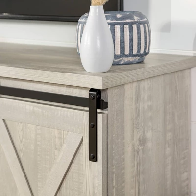 Modern Transitional Sliding Barndoor TV Stand for TVs up to 65"- Saracina Home Modern Transitional Sliding Barndoor TV Stand For TVs Up To 65"- Saracina Home -Saracina Home GUEST 2ed1e221 3435 4c95 a81e 6f1a77314c8f