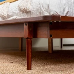 Boho Solid Wood Spindle Platform Bed - Saracina Home -Saracina Home GUEST 3eed612c 8a92 4ef4 835b fe0d274d907d