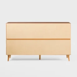 Mid-Century Modern Contoured 6 Drawer Dresser - Saracina Home -Saracina Home GUEST 45f756ac 174e 43d2 a67f 5545f928b62e