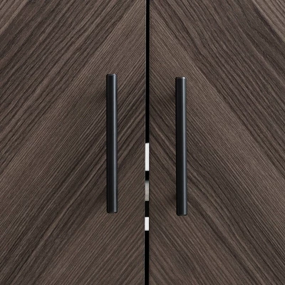 Angelo Modern 2 Door Bookmatch TV Stand for TVs up to 65" Ash Brown/White - Saracina Home Angelo Modern 2 Door Bookmatch TV Stand For TVs Up To 65" Ash Brown/White - Saracina Home -Saracina Home GUEST 4ba2ea3d 4872 48ae b389 b80063d3c5e9