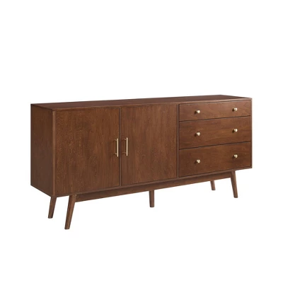 70" Mid-century Modern 3 Drawer and 2 Door Sideboard - Saracina Home 70" Mid-century Modern 3 Drawer And 2 Door Sideboard - Saracina Home -Saracina Home GUEST 527bdeea 55d4 4a05 9f43 1628a9b36086