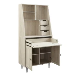 64" Storage Desk & Hutch With Keyboard Drawer - Saracina Home -Saracina Home GUEST 53576456 a1b8 4674 b4da 57062f2ea52b
