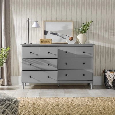 Stiva Classic Mid-Century Modern Horizontal 6 Drawer Dresser - Saracina Home Stiva Classic Mid-Century Modern Horizontal 6 Drawer Dresser - Saracina Home -Saracina Home GUEST 53801b5f b1d4 4b04 8c85 a7971d352e4e
