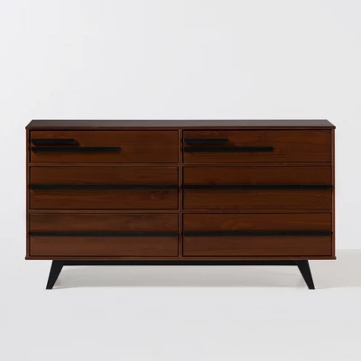 Modern 6 Drawer Double Dresser with Long Handles - Saracina Home Modern 6 Drawer Double Dresser With Long Handles - Saracina Home -Saracina Home GUEST 54fc63d0 b3c2 4d3c 80a9 de6f1ed855c9