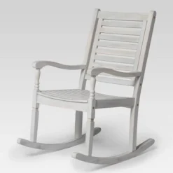 Bamberg Transitional Acacia Wood Outdoor Rocking Chair - Saracina Home 9 Bamberg Transitional Acacia Wood Outdoor Rocking Chair - Saracina Home -Saracina Home GUEST 5a86f5a0 2763 4859 9f98 43217eb6c795