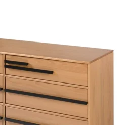 Modern 6 Drawer Double Dresser With Long Handles - Saracina Home 14 Modern 6 Drawer Double Dresser With Long Handles - Saracina Home -Saracina Home GUEST 5b1da9b1 63c9 4083 a9ab e81a2d4ecbbb