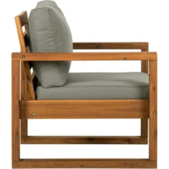 Galia 2pc Square Leg Acacia Wood Chair And Ottoman With Cushions - Brown - Saracina Home 13 Galia 2pc Square Leg Acacia Wood Chair And Ottoman With Cushions - Brown - Saracina Home -Saracina Home GUEST 60cbbb98 6bc4 44e2 ab46 0cad6444e12d