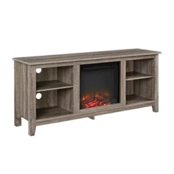 Ackerman Modern Transitional Fireplace TV Stand For TVs Up To 65" - Saracina Home -Saracina Home GUEST 62f973af 69e2 4c35 8380 5818500150d5