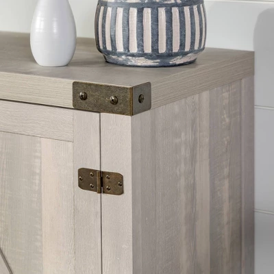 Clarabelle Farmhouse Barn Door TV Stand for TVs up to 60" - Saracina Home Clarabelle Farmhouse Barn Door TV Stand For TVs Up To 60" - Saracina Home -Saracina Home GUEST 660edb65 52d8 4391 b781 a8901daeed35