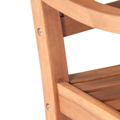 Bamberg Transitional Acacia Wood Outdoor Rocking Chair - Saracina Home Bamberg Transitional Acacia Wood Outdoor Rocking Chair - Saracina Home -Saracina Home GUEST 6786131f 730a 49a3 85d5 7a6459aa0972