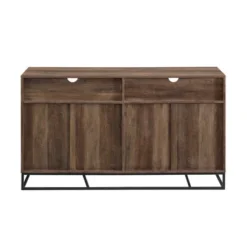 58" 4 Door Contemporary Storage Console Sideboard - Saracina Home 4 58" 4 Door Contemporary Storage Console Sideboard - Saracina Home -Saracina Home GUEST 69b94c38 9b20 4626 8fee 903639929fc2