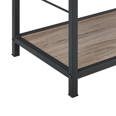 63" 4 Shelf Industrial Transitional Tall Bookshelf - Saracina Home 63" 4 Shelf Industrial Transitional Tall Bookshelf - Saracina Home -Saracina Home GUEST 74b08387 2f15 476a a5fc f15fb5ce05e6