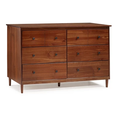 Stiva Classic Mid-Century Modern Horizontal 6 Drawer Dresser - Saracina Home Stiva Classic Mid-Century Modern Horizontal 6 Drawer Dresser - Saracina Home -Saracina Home GUEST 78791d89 6431 4350 b98b c4637b18a0d0