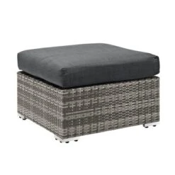 4pc Metal Multi-Shade Rattan Sectional - Gray - Saracina Home -Saracina Home GUEST 7db9a792 254c 440a 984f 639a0ea89922