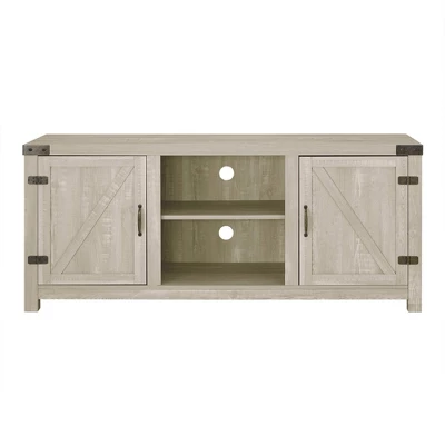 Clarabelle Farmhouse Barn Door TV Stand for TVs up to 60" - Saracina Home Clarabelle Farmhouse Barn Door TV Stand For TVs Up To 60" - Saracina Home -Saracina Home GUEST 7f91cb6f c852 4b95 a6a0 24be89050e52