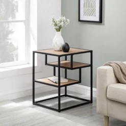 Modern 3 Tier Side Table - Saracina Home -Saracina Home GUEST 8445e6df 0541 4ee2 abbb 72aba0e1bae9