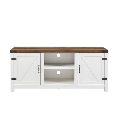 Clarabelle Farmhouse Barn Door TV Stand for TVs up to 60" - Saracina Home Clarabelle Farmhouse Barn Door TV Stand For TVs Up To 60" - Saracina Home -Saracina Home GUEST 8a9ad23d 300a 4210 97ff f0794cc8d3a5