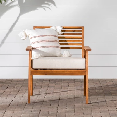 Saracina Home Mid-Century Modern Slatted Outdoor Acacia Arm Chair Saracina Home Mid-Century Modern Slatted Outdoor Acacia Arm Chair -Saracina Home GUEST 98d0075c 7a20 463d 9035 dd51133285c4