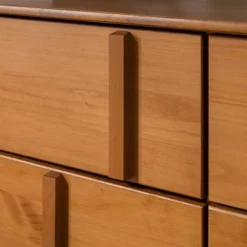 Modern Vertical Accent Solid Wood 6 Drawer Double Dresser - Saracina Home -Saracina Home GUEST 9d8569ad a05f 4ddb b1a4 942497dd6526