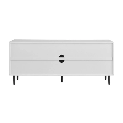 Angelo Modern 2 Door Bookmatch TV Stand for TVs up to 65" Ash Brown/White - Saracina Home Angelo Modern 2 Door Bookmatch TV Stand For TVs Up To 65" Ash Brown/White - Saracina Home -Saracina Home GUEST 9eb56ab1 6613 4459 a0f0 fd2f1edeefbb