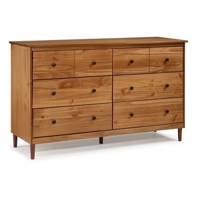 Stiva Classic Mid-Century Modern Horizontal 6 Drawer Dresser - Saracina Home Stiva Classic Mid-Century Modern Horizontal 6 Drawer Dresser - Saracina Home -Saracina Home GUEST 9ebcb8a7 0864 44d5 a361 3e5e92f23864