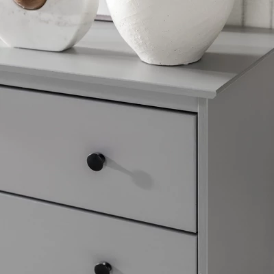 Stiva Classic Mid-Century Modern Vertical 4 Drawer Dresser Gray - Saracina Home Stiva Classic Mid-Century Modern Vertical 4 Drawer Dresser Gray - Saracina Home -Saracina Home GUEST a11feec8 8bca 4e77 a070 4513141c5995