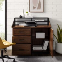 Modern Transitional Flip Down Secretary Desk - Saracina Home 4 Modern Transitional Flip Down Secretary Desk - Saracina Home -Saracina Home GUEST a318f53a b130 4c4d 910e b3e7b669b46d