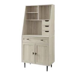 64" Storage Desk & Hutch With Keyboard Drawer - Saracina Home -Saracina Home GUEST a5597132 39b9 47f7 8df0 34356366975a