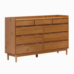 Mid-Century Modern Solid Wood 9 Drawer Horizontal Dresser - Saracina Home 9 Mid-Century Modern Solid Wood 9 Drawer Horizontal Dresser - Saracina Home -Saracina Home GUEST a5d5644c 70fb 4098 a150 33db6395ee8f