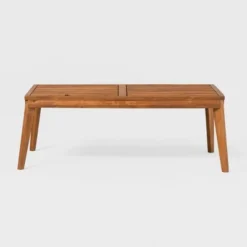 Saracina Home Acacia Mid-Century Modern Rectangle Slatted Patio Coffee Table 5 Saracina Home Acacia Mid-Century Modern Rectangle Slatted Patio Coffee Table -Saracina Home GUEST ab006353 f4ab 418f 864b 8ef9cc7fc7cd