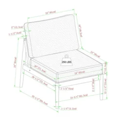 Saracina Home 6pc Modern Boho Outdoor Eucalyptus Spindle Sectional 4 Saracina Home 6pc Modern Boho Outdoor Eucalyptus Spindle Sectional -Saracina Home GUEST abd1fb09 b5d5 4ec6 aabe c7f92af6d682 1