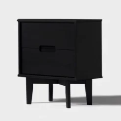 Mid-Century Modern Wood Nightstand - Saracina Home -Saracina Home GUEST ac2c7f4e acf2 4034 9a9b 9e38eef4eb3f