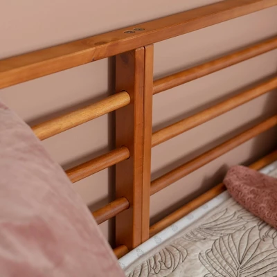 Mid Century Modern Solid Wood Spindle Daybed - Saracina Home Mid Century Modern Solid Wood Spindle Daybed - Saracina Home -Saracina Home GUEST af1c9108 875a 4c52 90d1 f1c92de79242