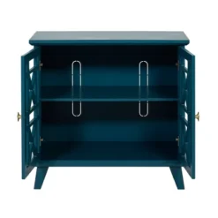 Versatile Fretwork Accent Storage Cabinet Blue - Saracina Home 2 Versatile Fretwork Accent Storage Cabinet Blue - Saracina Home -Saracina Home GUEST b1e1ee1a 7f60 4d22 967f 986f85e15291