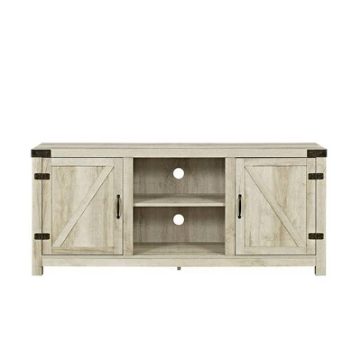Clarabelle Farmhouse Barn Door TV Stand for TVs up to 60" - Saracina Home Clarabelle Farmhouse Barn Door TV Stand For TVs Up To 60" - Saracina Home -Saracina Home GUEST b200b6f8 0a77 4cb9 b0c1 f0ffd0fe87a5