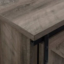 Clarabelle Double Sliding X Barn Door TV Stand For TVs Up To 80" - Saracina Home -Saracina Home GUEST b5656931 cd72 4314 915a 317d7d641781