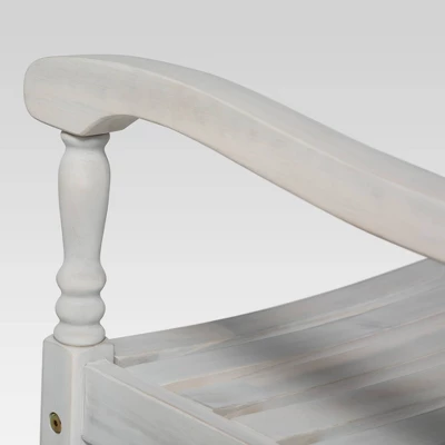 Bamberg Transitional Acacia Wood Outdoor Rocking Chair - Saracina Home Bamberg Transitional Acacia Wood Outdoor Rocking Chair - Saracina Home -Saracina Home GUEST b5a6c523 b0ec 4f21 a80a c862cb0359d9