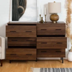 Higgins Modern Horizontal 6 Drawer Dresser - Saracina Home -Saracina Home GUEST b9ad2599 c3d3 4715 919d 305b0736c463