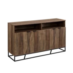 58" 4 Door Contemporary Storage Console Sideboard - Saracina Home 7 58" 4 Door Contemporary Storage Console Sideboard - Saracina Home -Saracina Home GUEST bec8a305 7274 488d 8649 cb82de85e72d