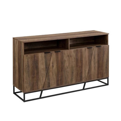 58" 4 Door Contemporary Storage Console Sideboard - Saracina Home 58" 4 Door Contemporary Storage Console Sideboard - Saracina Home -Saracina Home GUEST bec8a305 7274 488d 8649 cb82de85e72d
