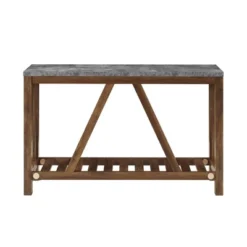 Taylen A Frame Farmhouse Entryway Console Table - Saracina Home -Saracina Home GUEST bee6cb8c 47f1 44ce 80f1 d449b4a5270d