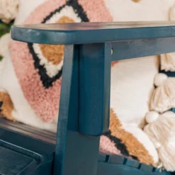 Genovia Transitional Acacia Wood Outdoor Adirondack Chair With Wine Holder - Saracina Home 11 Genovia Transitional Acacia Wood Outdoor Adirondack Chair With Wine Holder - Saracina Home -Saracina Home GUEST c29c8e77 a026 4775 906d 6ef3588c305a